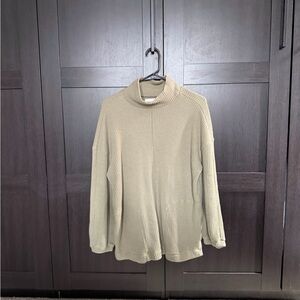 UpWest Sage Waffle Knit Pullover